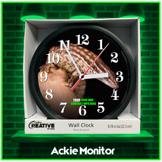 ACKIE MONITOR CLOCK